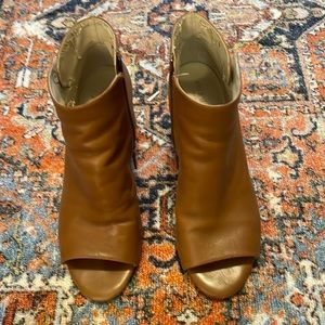 Cole Haan Size 9 open-toed booties